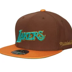 Headwear Mitchell & Ness -Copper Top Fitted Hwc Los Angeles Lakers