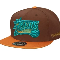 Headwear Mitchell & Ness -Copper Top Fitted Hwc Philadelphia 76Ers