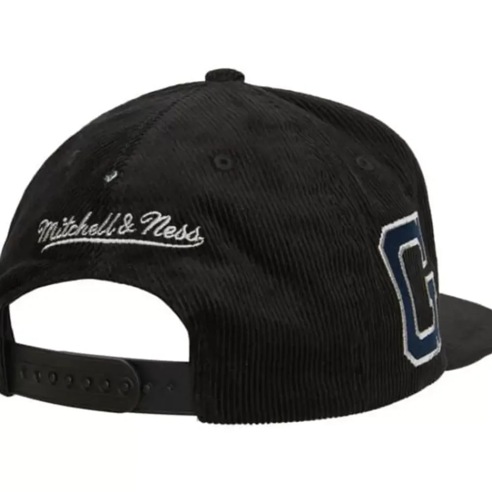 Headwear Mitchell & Ness -Cord Script Snapback Georgetown University
