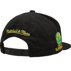 Headwear Mitchell & Ness -Cord Script Snapback Hwc Seattle Supersonics