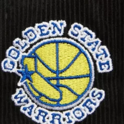 Headwear Mitchell & Ness -Cord Script Snapback Hwc Golden State Warriors