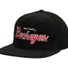 Headwear Mitchell & Ness -Cord Script Snapback Ohio State