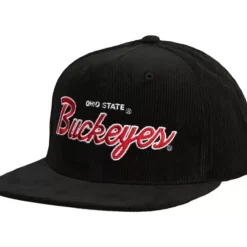 Headwear Mitchell & Ness -Cord Script Snapback Ohio State