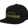 Headwear Mitchell & Ness -Cord Script Snapback University Of Michigan