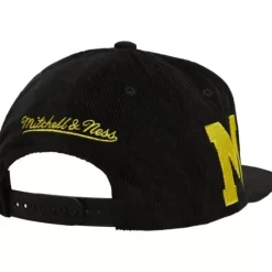 Headwear Mitchell & Ness -Cord Script Snapback University Of Michigan
