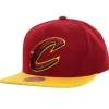 Headwear Mitchell & Ness -Core Basic Snapback Cleveland Cavaliers