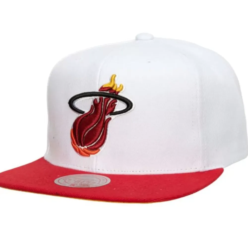 Headwear Mitchell & Ness -Core Basic Snapback Hwc Miami Heat