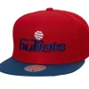 Headwear Mitchell & Ness -Core Basic Snapback Hwc Washington Bullets