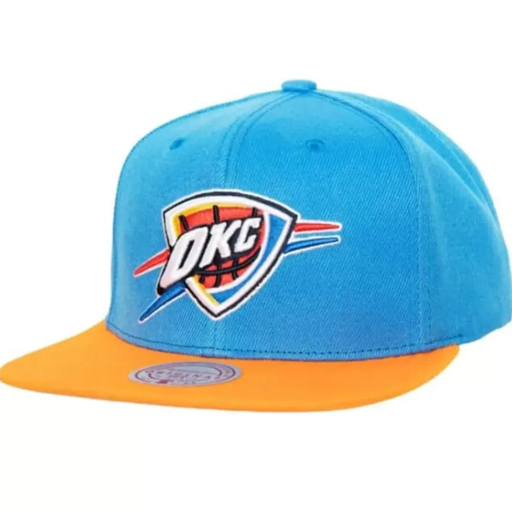 Headwear Mitchell & Ness -Core Basic Snapback Oklahoma City Thunder