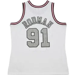 Jerseys Mitchell & Ness -Cracked Cement Swingman Dennis Rodman Chicago Bulls 1997-98 Jersey
