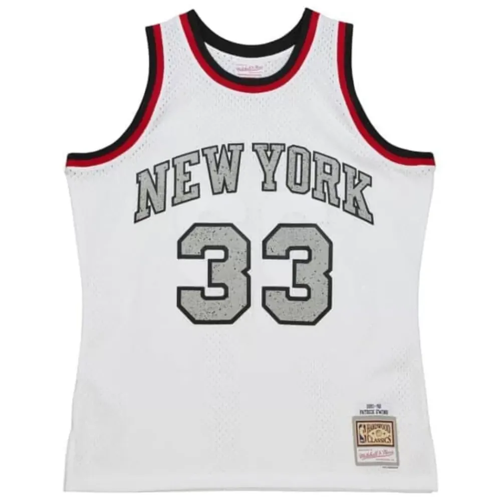 Jerseys Mitchell & Ness -Cracked Cement Swingman Patrick Ewing New York Knicks 1991-92 Jersey