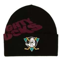 Headwear Mitchell & Ness -Cricket Knit Vntg Anaheim Ducks