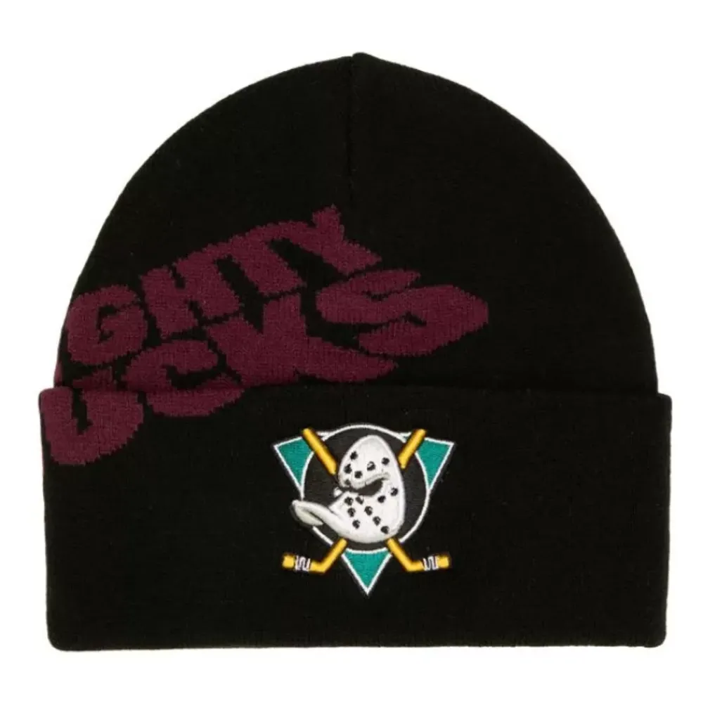 Headwear Mitchell & Ness -Cricket Knit Vntg Anaheim Ducks