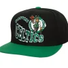 Headwear Mitchell & Ness -Crooked Path Snapback Boston Celtics