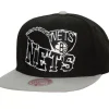 Headwear Mitchell & Ness -Crooked Path Snapback Brooklyn Nets