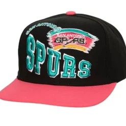 Headwear Mitchell & Ness -Crooked Path Snapback Hwc San Antonio Spurs