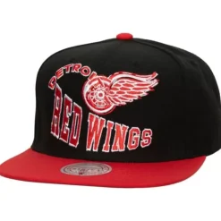 Headwear Mitchell & Ness -Crooked Path Snapback Vntg Detroit Red Wings