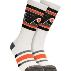 Apparel Mitchell & Ness Accessories-Cross Bar Crew Socks Philadelphia Flyers