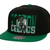 Headwear Mitchell & Ness -Cross Check Snapback Boston Celtics