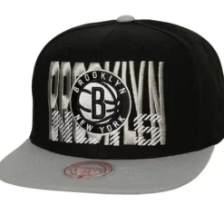Headwear Mitchell & Ness -Cross Check Snapback Brooklyn Nets