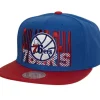 Headwear Mitchell & Ness -Cross Check Snapback Hwc Philadelphia 76Ers