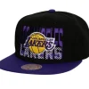 Headwear Mitchell & Ness -Cross Check Snapback Los Angeles Lakers