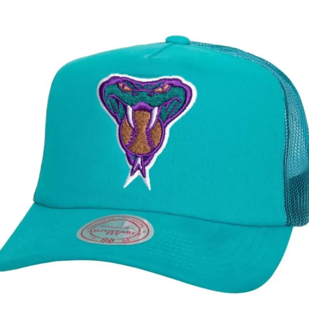 Headwear Mitchell & Ness -Curveball Trucker Coop Arizona Diamondbacks