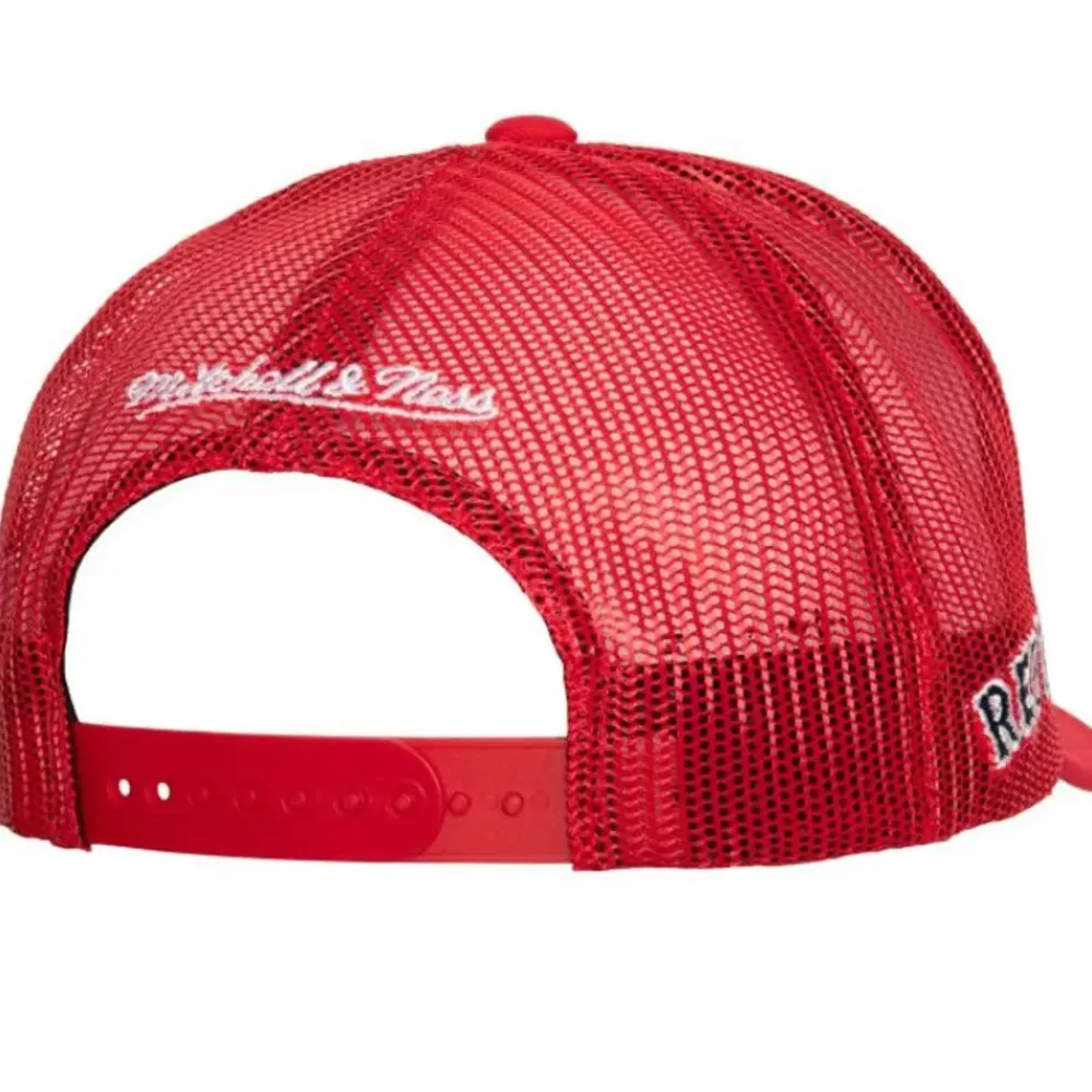 Headwear Mitchell & Ness -Curveball Trucker Coop Boston Red Sox