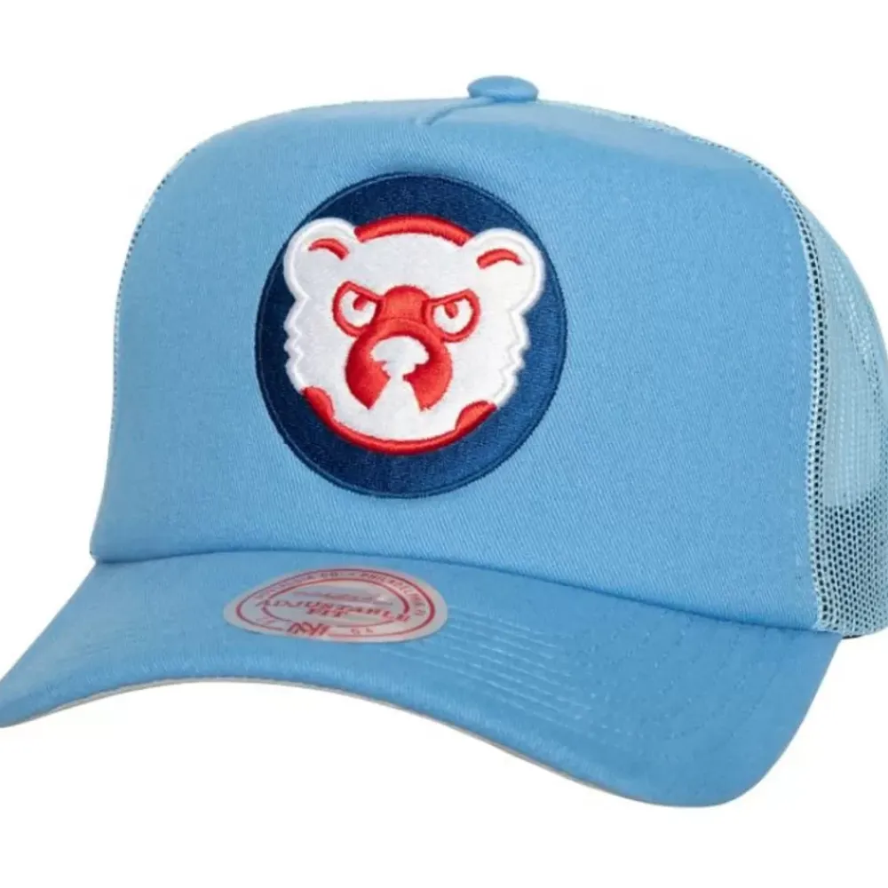 Headwear Mitchell & Ness -Curveball Trucker Coop Chicago Cubs