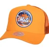 Headwear Mitchell & Ness -Curveball Trucker Coop New York Mets