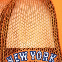 Headwear Mitchell & Ness -Curveball Trucker Coop New York Mets