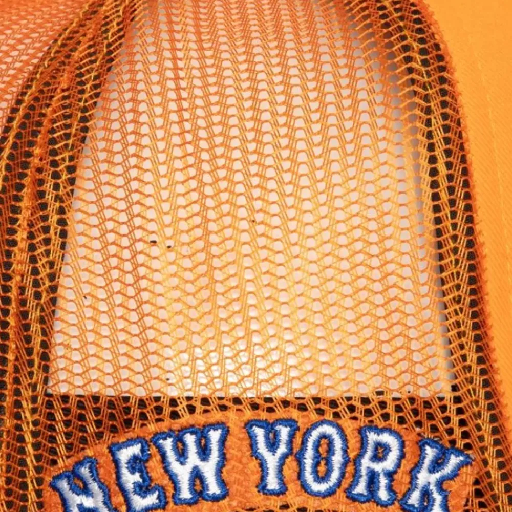 Headwear Mitchell & Ness -Curveball Trucker Coop New York Mets