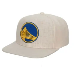 Headwear Mitchell & Ness -Cut Away Snapback Golden State Warriors