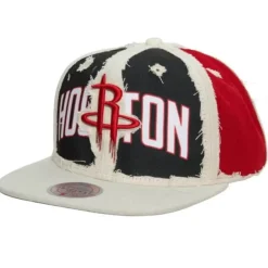 Headwear Mitchell & Ness -Cut Away Snapback Houston Rockets