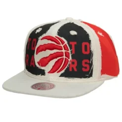 Headwear Mitchell & Ness -Cut Away Snapback Toronto Raptors