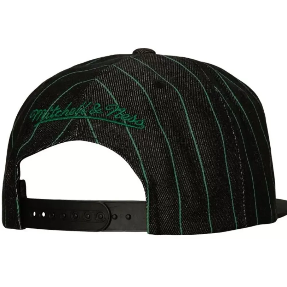 Headwear Mitchell & Ness -Dem Stripes Snapback Boston Celtics