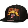 Headwear Mitchell & Ness -Dem Stripes Snapback Hwc Miami Heat