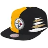 Headwear Mitchell & Ness -Diamond Cut Snapback Pittsburgh Steelers