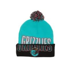 Headwear Mitchell & Ness -Double Take Pom Knit Hwc Vancouver Grizzlies