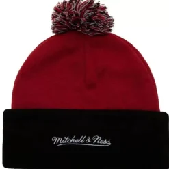 Headwear Mitchell & Ness -Double Take Pom Knit Hwc Chicago Bulls