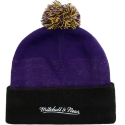 Headwear Mitchell & Ness -Double Take Pom Knit Hwc Los Angeles Lakers