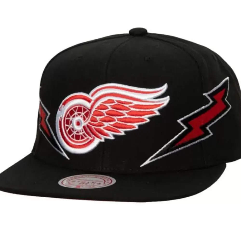 Headwear Mitchell & Ness -Double Trouble Snapback Vntg Detroit Red Wings