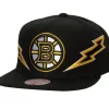 Headwear Mitchell & Ness -Double Trouble Snapback Vntg Boston Bruins