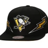 Headwear Mitchell & Ness -Double Trouble Snapback Vntg Pittsburgh Penguins
