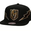 Headwear Mitchell & Ness -Double Trouble Snapback Vegas Golden Knights