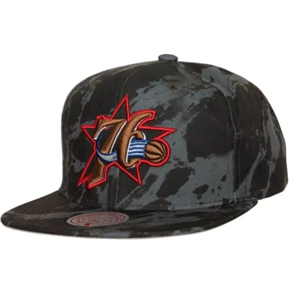 Headwear Mitchell & Ness -Down For All Snapback Hwc Philadelphia 76Ers