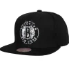 Headwear Mitchell & Ness -Embroidery Glitch Snapback Brooklyn Nets