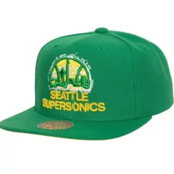 Headwear Mitchell & Ness -Embroidery Glitch Snapback Hwc Seattle Supersonics