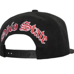 Headwear Mitchell & Ness -English Dropback Snapback Ohio State
