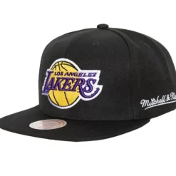 Headwear Mitchell & Ness -English Dropback Snapback Los Angeles Lakers